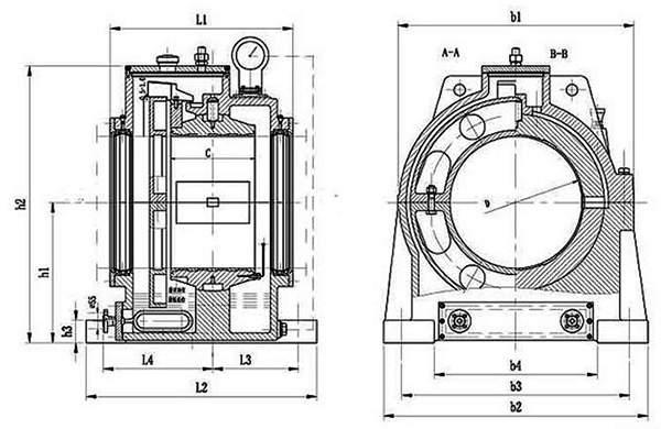 Marine DTZ Large Pressure Self-aligning Intermediate Bearing Drawing983276.jpg Marine DTZ Large Pressure Self-aligning Intermediate Bearing Drawing.jpg